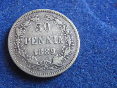 50 penniä 1889