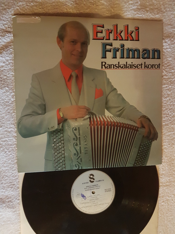 Friman Erkki Hanuri Ranskalaiset korot LP