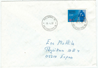 1990 sotainvalidit kaunis kirje