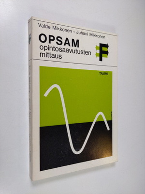 Valde Mikkonen : Opsam : Opintosaavutusten mittaus