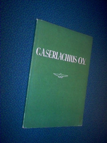 C. A. Serlachius O.Y. (1953, 1.painos) Sis.postikulut