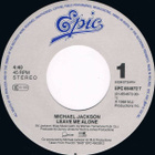 MICHAEL JACKSON  ::  LEAVE ME ALONE  ::  VINYYLI 7"  1989 - pikkukuva 3