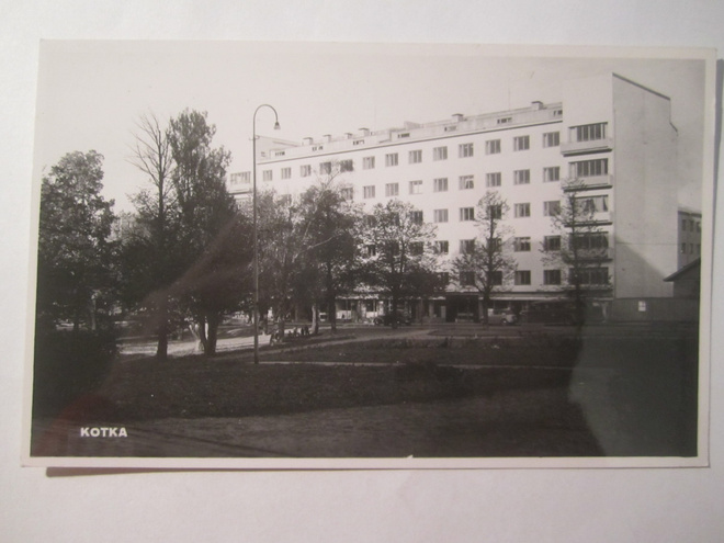 VANHA Postikortti Kotka 1950-l Alkup.Mallikappale
