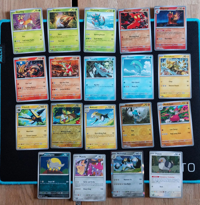 Pokemon kortit 19kpl (#179 Temporal Forces)