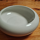 Savikulho, hohtavan valkoinen, 22 cm - pikkukuva 1