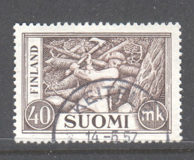 M30 40 mk puunhakkaaja loistoleimalla
