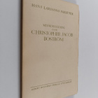Hans Larsson : Minnesteckning över Christopher Jacob Boström - pikkukuva 1