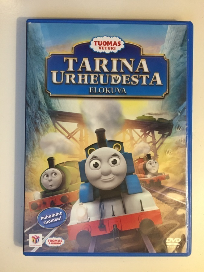 Tuomas Veturi - Tarina Urheudesta (DVD) Puhuttu Suomeksi!