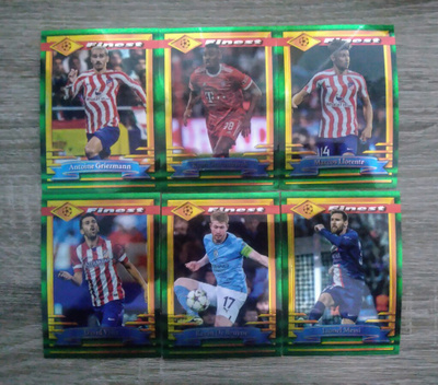 Topps Finest x6 (Messi)