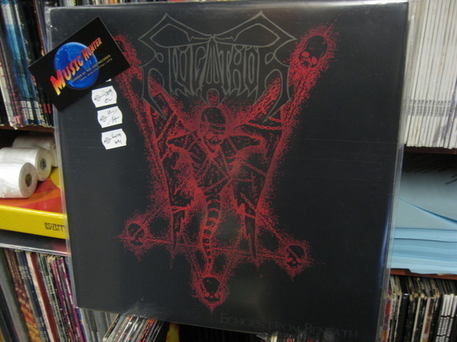 SLUGATHOR - ECHOES FROM BENEATH - 2009 EU PAINOS M-/M- LP