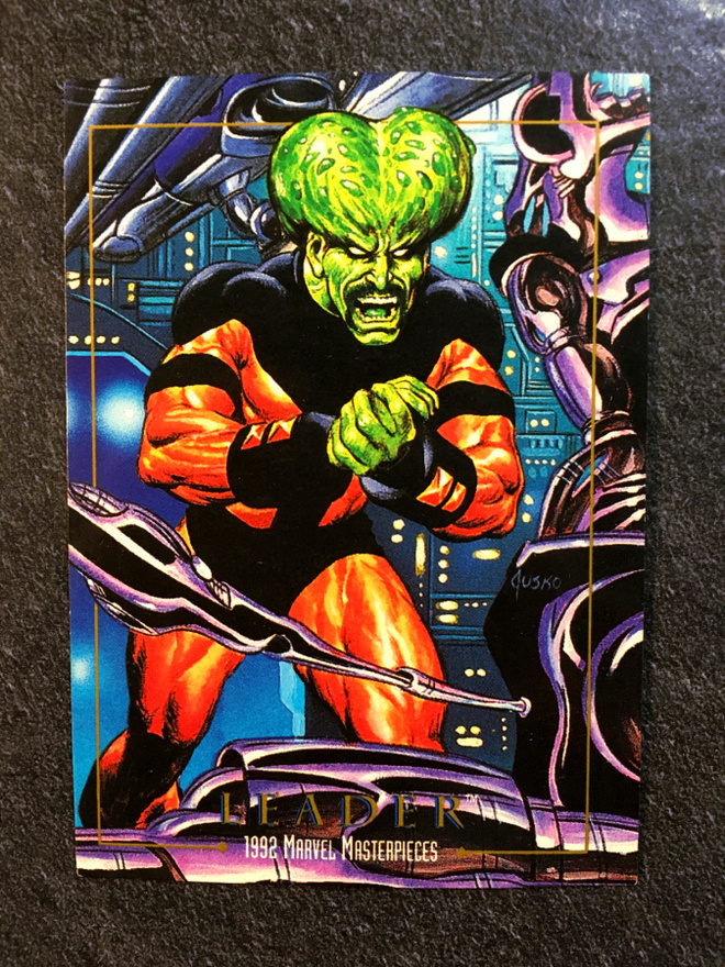 1992 Marvel Masterpieces #42: Leader (SkyBox)