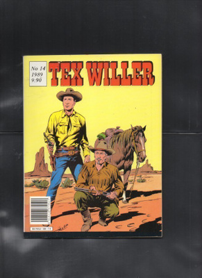 TEX WILLER n:o 14 1989 Lukematon