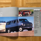 Esite Chevrolet Chevy Van & Sportvan 1987. GM USA - pikkukuva 4