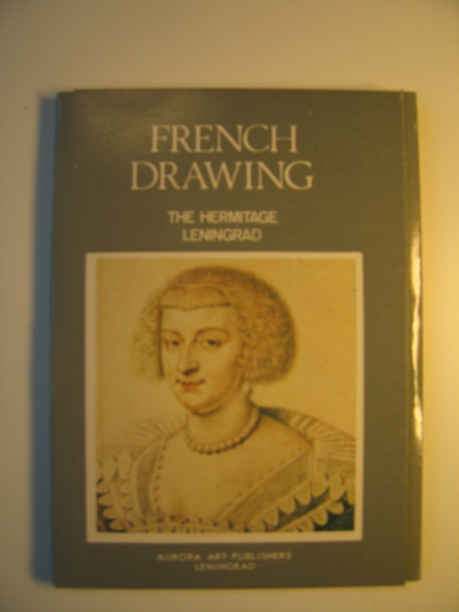French drawing the Hermitage Leningrad - korttisarja