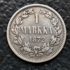 1 Markka 1872 - pikkukuva 1