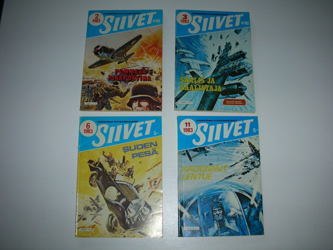 Siivet 1983 2,3,6 ja 11