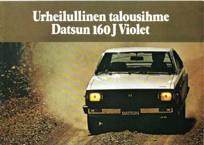 Datsun 160J Violet -esite, 1980