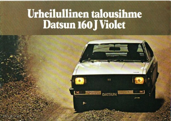 Datsun 160J Violet -esite, 1980
