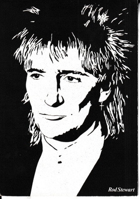 Rod Stewart by Jytte Morch. star, e230