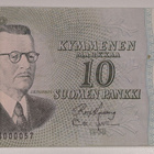 10 Markkaa 1963 Litt. A AZ8000057 - pikkukuva 1
