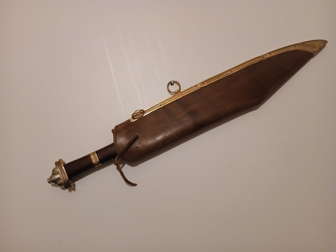 ISO Cold Steel - Saxo long of Damascus Tikari, Miekka 65cm