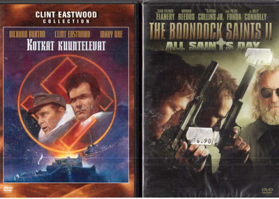 2 KPL DVD ELOKUVIA