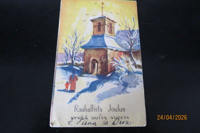 EELI JAATINEN1952 KULKENUT KORTTI