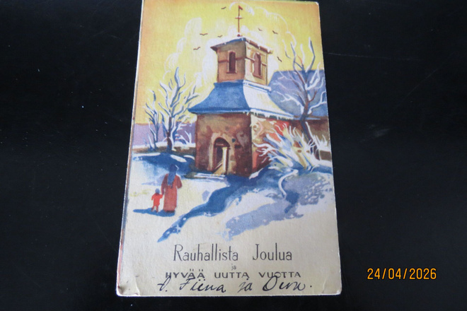 EELI JAATINEN1952 KULKENUT KORTTI