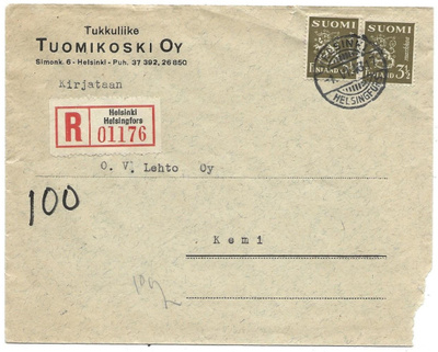 R-kuori Helsinki (1943) firmakuori