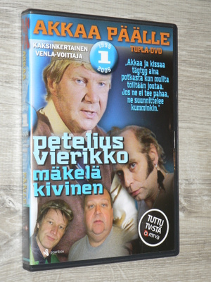 Akkaa Päälle 1 - Tupla DVD