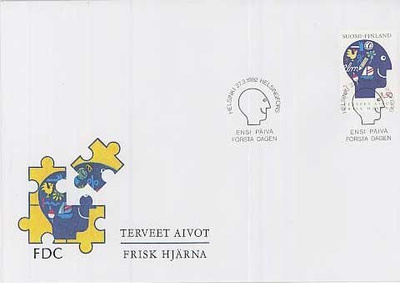 1992 terveet aivot  FDC
