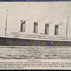 Laiva Titanic. Vanhakortti. - pikkukuva 1