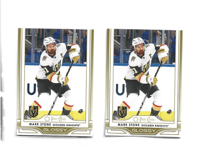 2 X MARK STONE - 1 GLOSSY GOLD - 2025-26 UD
