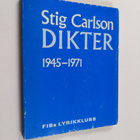 Stig Carlson : Dikter 1945-1971 - pikkukuva 1
