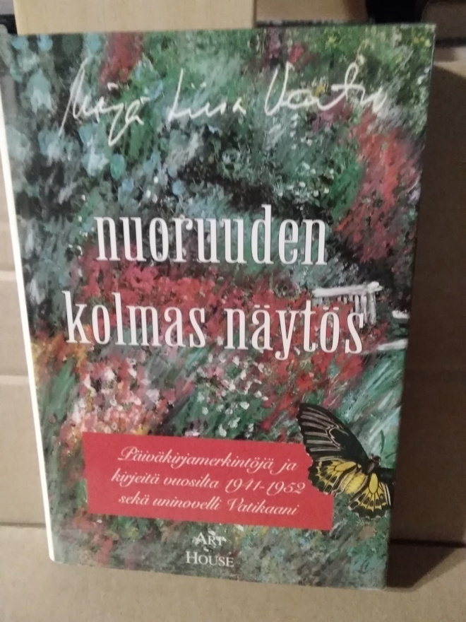 Marja-Liisa Vartio: Nuoruuden kolmas näytös