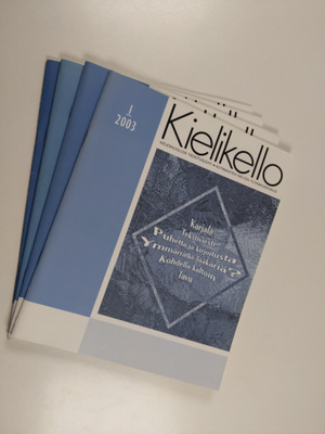 Kielikello 1-4/2003 (vuosikerta) : Kielenhuollon tiedotus...