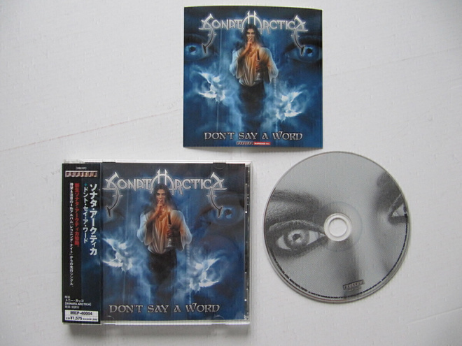 Sonata Arctica Don't Say A Word CD  Japani OBI MICP-40004