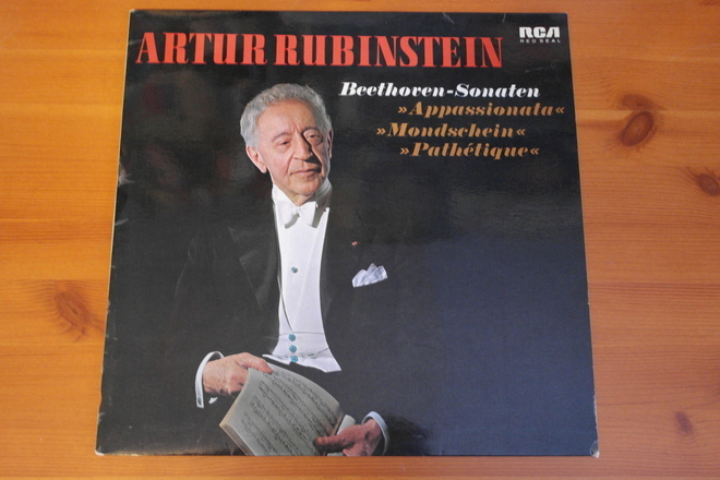 Artur Rubinstein-Beethoven Sonaten LP.