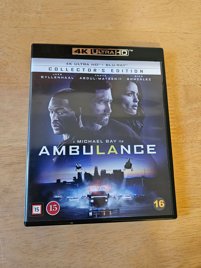 Ambulance (4K Ultra HD + Blu-ray)