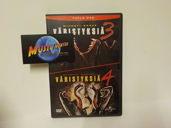 VÄRISTYKSIÄ 3 & 4 TUPLA DVD