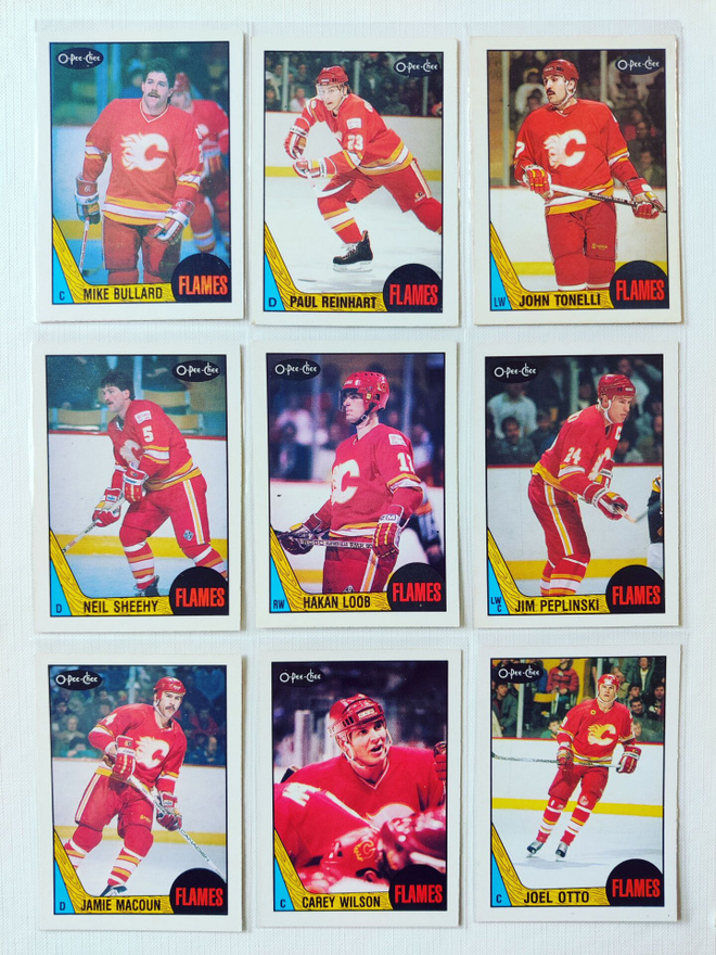 87-88 Opc - Calgary Flames 11kpl