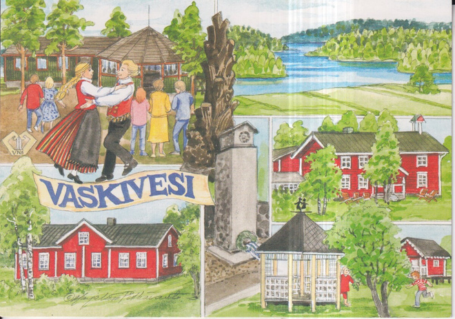 Vaskivesi, Virrat.  Marjaliisa Pitkäranta . e178