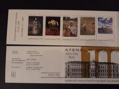 1987 Ateneum vihko ++
