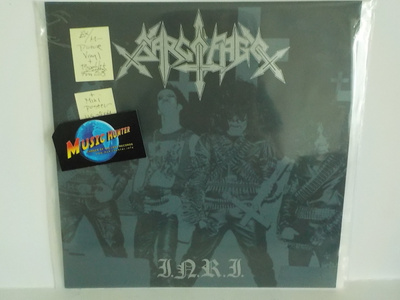 SARCOFAGO - I.N.R.I. EX/M- KUVALEVY us 2004 LP