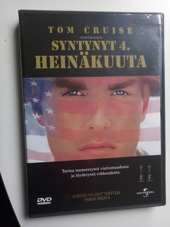 DVD SYNTYNYT 4. HEINÄKUUTA ( Sis.postikulut )