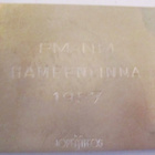VANHA Mitali Plaketti Melonta Suomen Kanoottiliitto 1957 - pikkukuva 2