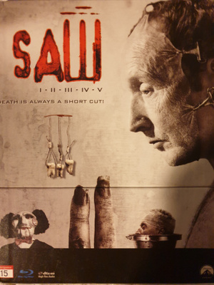 BLU-RAY SAW 1 - 5 COLLECTION
