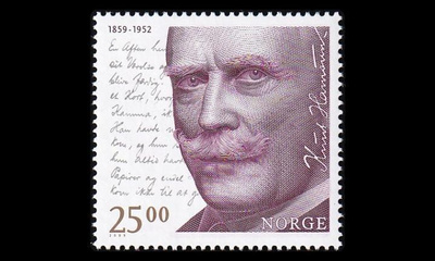 Norja 1693 ** Nobel-voittaja Knut Hamsun (2009)