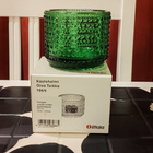 Iittala Kastehelmi kynttilälyhty, 64 mm, vihreä - pikkukuva 1