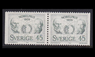 Ruotsi 662DD ** Nobel-voittajia (1969)